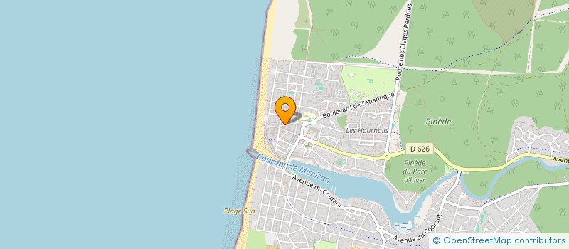 localisation de l'entreprise MONSIEUR VINCENT GOUINEAU  MIMIZAN