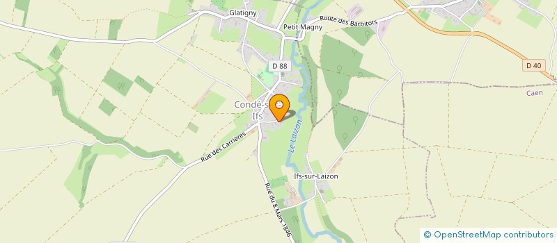 localisation de l'entreprise MONSIEUR VINCENT GOUPIL  CONDE-SUR-IFS