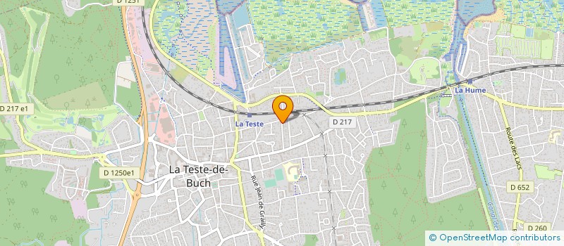 localisation de l'entreprise MONSIEUR VINCENT GOURGUES à LA TESTE-DE-BUCH