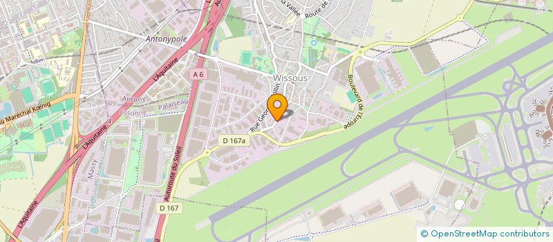 localisation de l'entreprise MONSIEUR VINCENT GOURIVEAU  WISSOUS