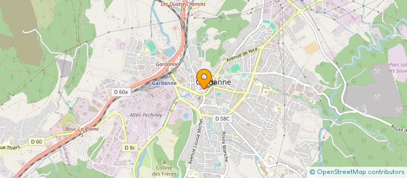 localisation de l'entreprise MONSIEUR VINCENT GRASSELLINO à GARDANNE