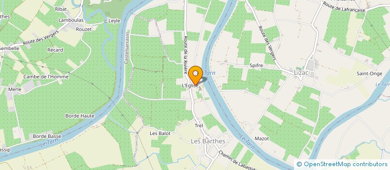 localisation de l'entreprise MONSIEUR VINCENT GRELLOU  GARGANVILLAR