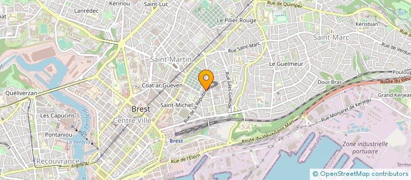 localisation de l'entreprise MONSIEUR VINCENT GRESIL à BREST