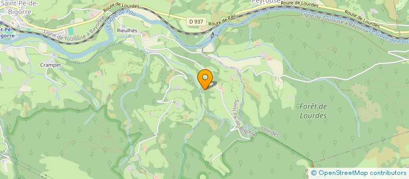 localisation de l'entreprise MONSIEUR VINCENT GRIMALDI  SAINT-PE-DE-BIGORRE