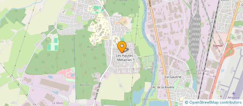 localisation de l'entreprise MONSIEUR VINCENT GRIMARD  ALLONNES