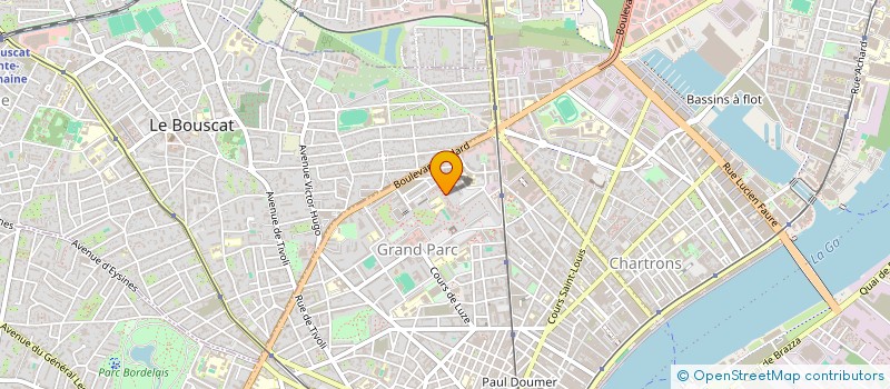 localisation de l'entreprise MONSIEUR VINCENT GRIMBERT  BORDEAUX