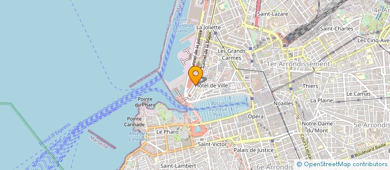 localisation de l'entreprise MONSIEUR VINCENT GRIMOIN à MARSEILLE