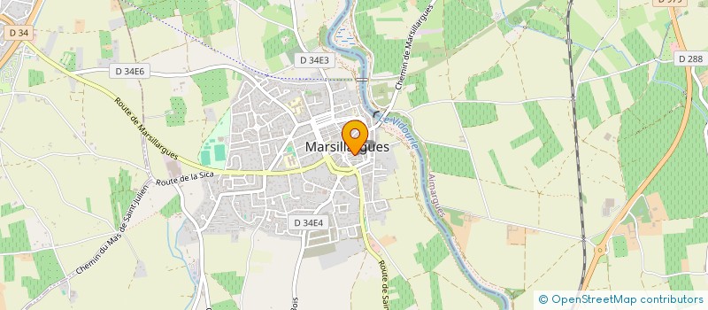 localisation de l'entreprise MONSIEUR VINCENT GRONFIER  MARSILLARGUES