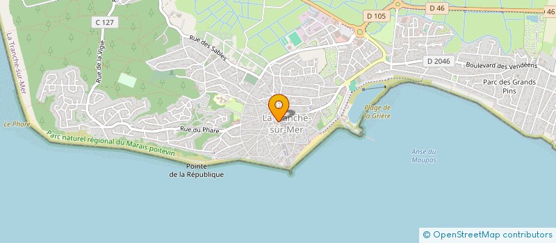 localisation de l'entreprise MONSIEUR VINCENT GROSJEAN à LA TRANCHE-SUR-MER