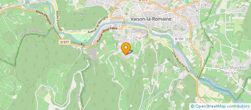 localisation de l'entreprise MONSIEUR VINCENT GROSS  VAISON-LA-ROMAINE