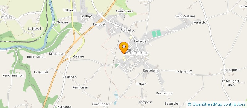 localisation de l'entreprise MONSIEUR VINCENT GUEDO  SAINT-THURIAU