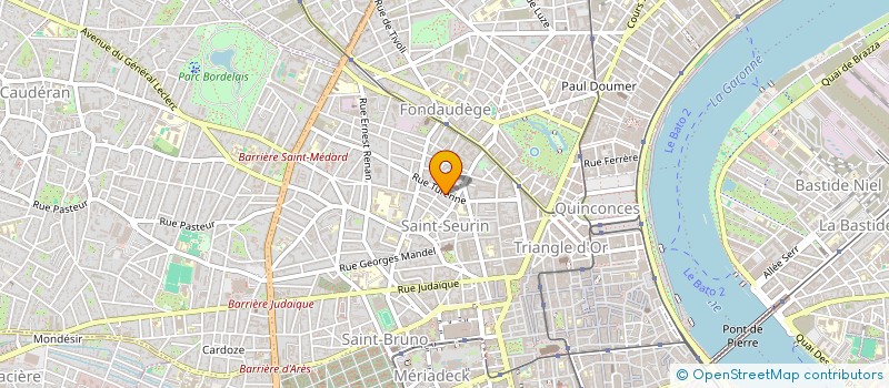 localisation de l'entreprise MONSIEUR VINCENT GUENAIRE USAGE GUENAIRE-DOAZAN  BORDEAUX