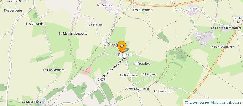 localisation de l'entreprise MONSIEUR VINCENT GUERARD à BRETHEL
