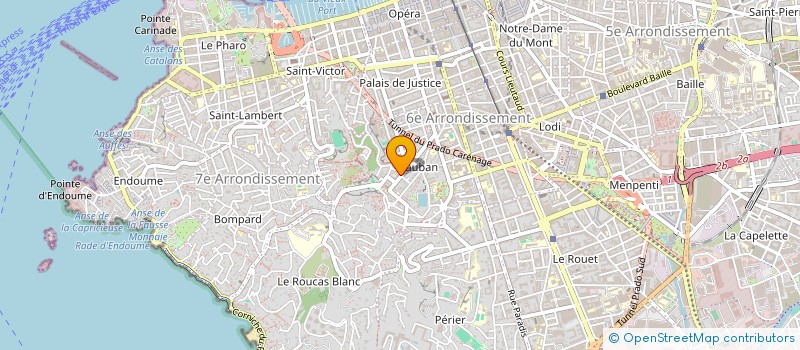 localisation de l'entreprise MONSIEUR VINCENT GUET à MARSEILLE