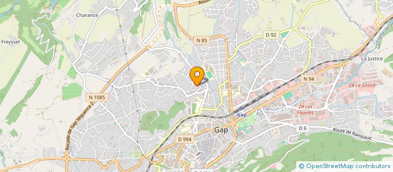 localisation de l'entreprise MONSIEUR VINCENT GUEYTE  GAP