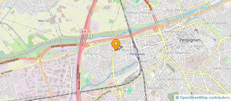 localisation de l'entreprise MONSIEUR VINCENT GUGLIELMINETTI  SAINT-LAURENT-DE-LA-SALANQUE