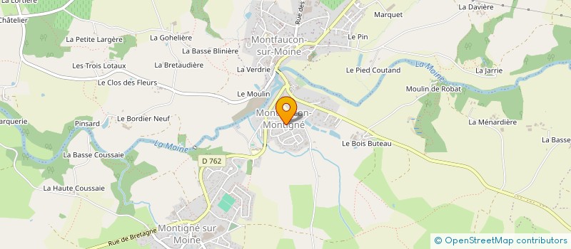 localisation de l'entreprise MONSIEUR VINCENT GUIGUEN  SEVREMOINE