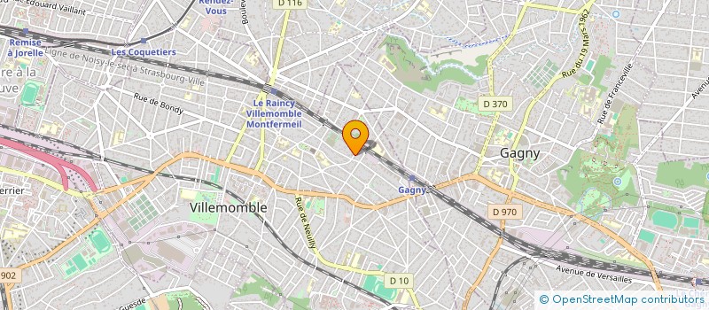 localisation de l'entreprise MONSIEUR VINCENT GUILLOUX  VILLEMOMBLE