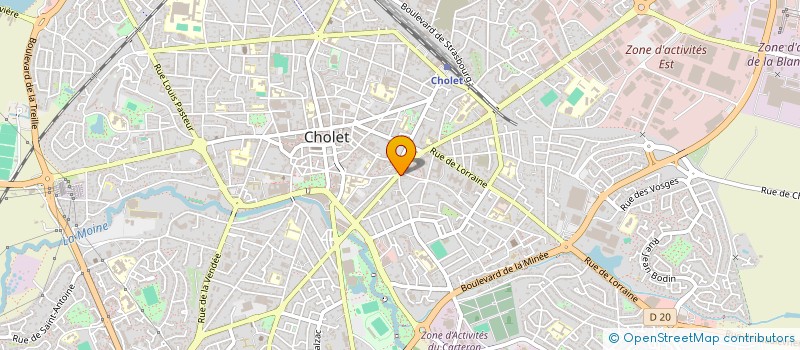 localisation de l'entreprise MONSIEUR VINCENT GUIMARAES à CHOLET