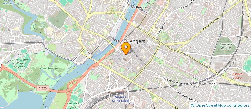 localisation de l'entreprise MONSIEUR VINCENT GUINEFOLLEAU à ANGERS