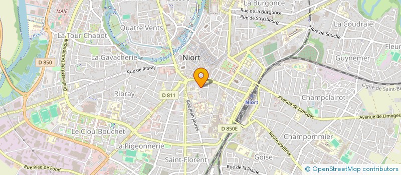 localisation de l'entreprise MONSIEUR VINCENT GUIOT à NIORT