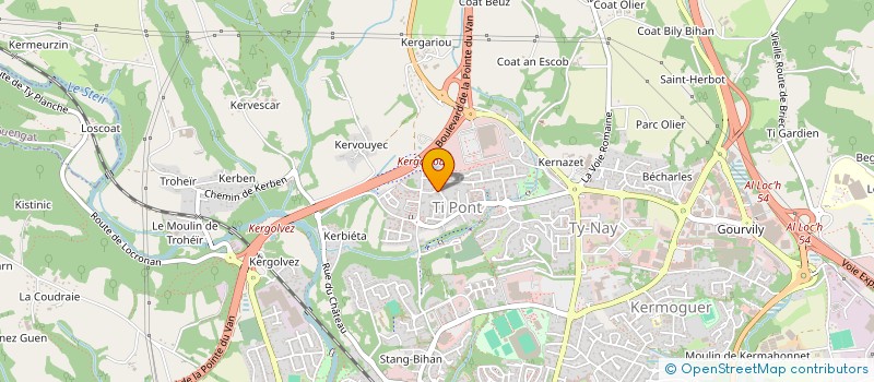 localisation de l'entreprise MONSIEUR VINCENT GUIRRIEC à QUIMPER