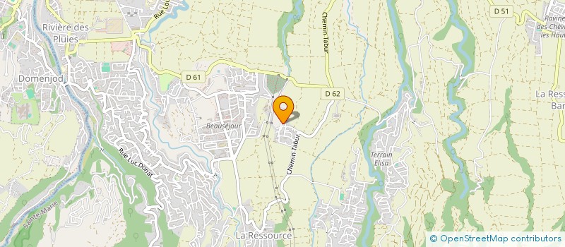 localisation de l'entreprise MONSIEUR VINCENT HAFIZOU  SAINTE-MARIE