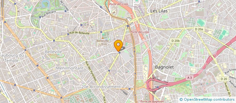 localisation de l'entreprise MONSIEUR VINCENT HAGEGE  PARIS