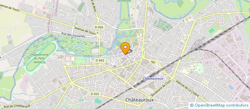 localisation de l'entreprise MONSIEUR VINCENT HALLALEL à CHATEAUROUX