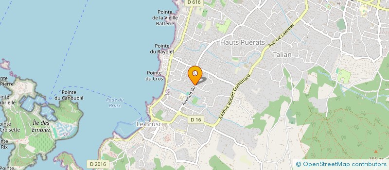 localisation de l'entreprise MONSIEUR VINCENT HALTEAU à SIX-FOURS-LES-PLAGES