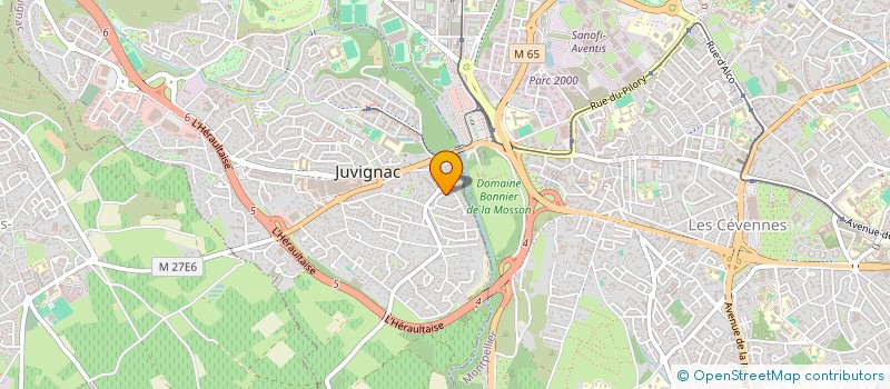 localisation de l'entreprise MONSIEUR VINCENT HAMELLE à JUVIGNAC