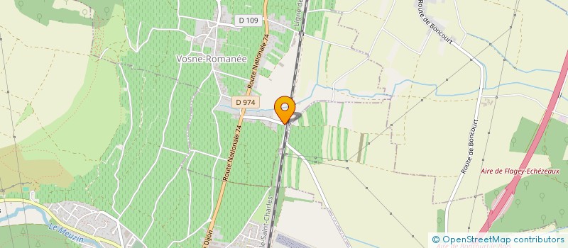 localisation de l'entreprise MONSIEUR VINCENT HARBULOT  VOSNE-ROMANEE