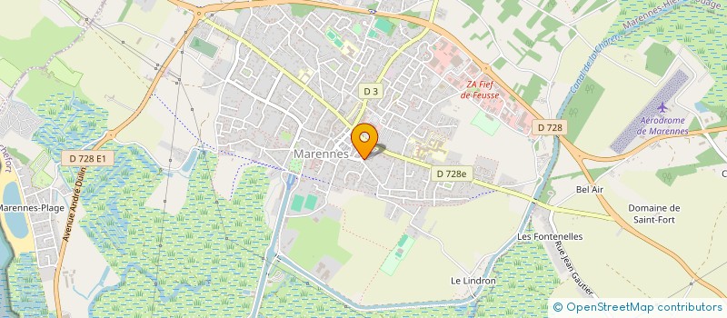 localisation de l'entreprise MONSIEUR VINCENT HARNOIS  MARENNES-HIERS-BROUAGE