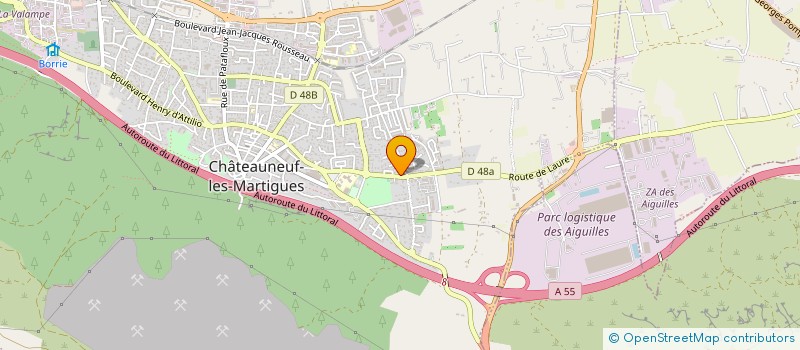 localisation de l'entreprise MONSIEUR VINCENT HARO à CHATEAUNEUF-LES-MARTIGUES