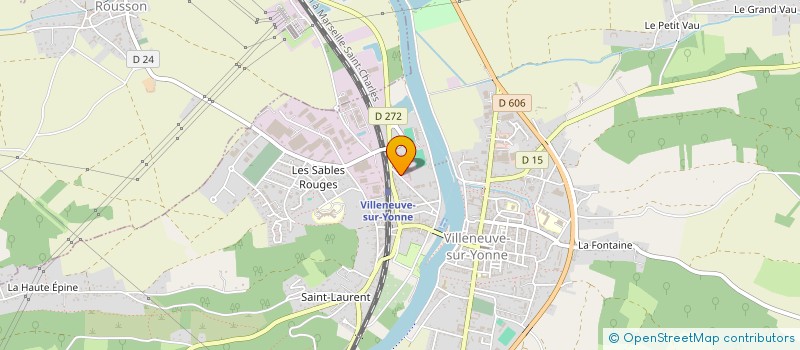 localisation de l'entreprise MONSIEUR VINCENT HARPER à VILLENEUVE-SUR-YONNE