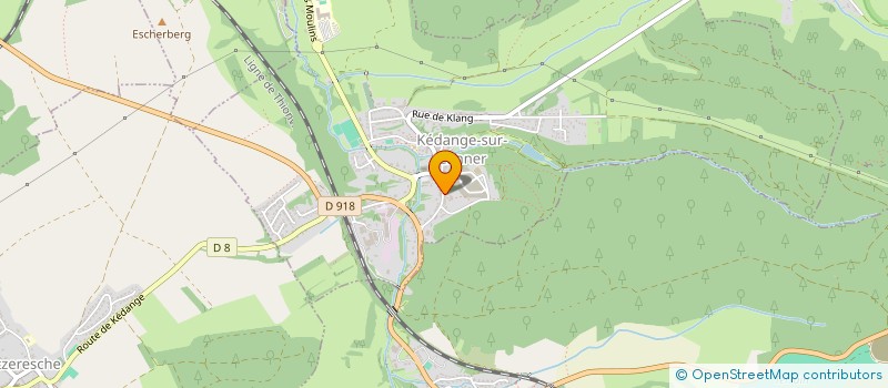 localisation de l'entreprise MONSIEUR VINCENT HARY  KEDANGE-SUR-CANNER