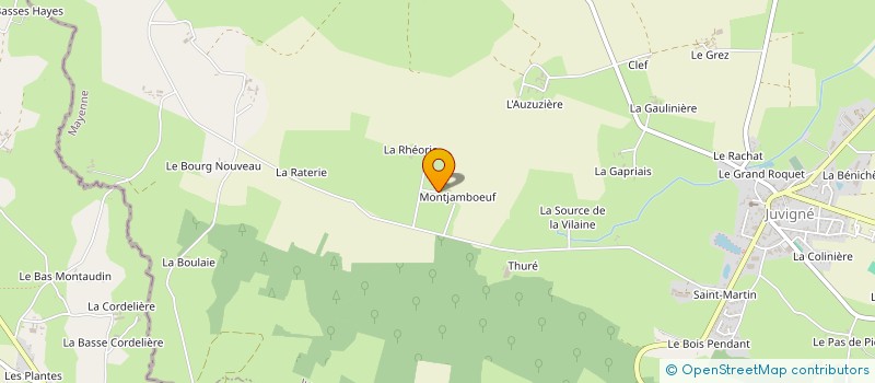 localisation de l'entreprise MONSIEUR VINCENT HATTE à JUVIGNE