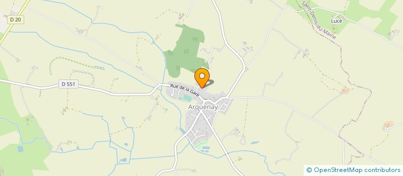 localisation de l'entreprise MONSIEUR VINCENT HAUTBOIS  ARQUENAY