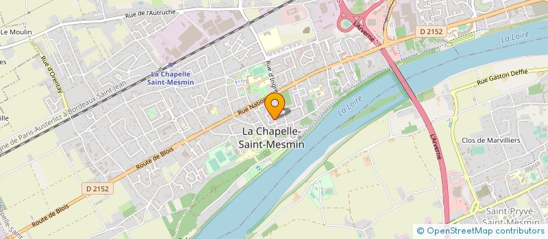 localisation de l'entreprise MONSIEUR VINCENT HEAN à LA CHAPELLE-SAINT-MESMIN