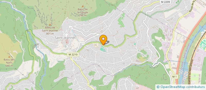 localisation de l'entreprise MONSIEUR VINCENT HEBERT  SAINT-JEANNET