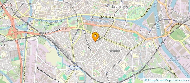 localisation de l'entreprise MONSIEUR VINCENT HECKEL à STRASBOURG