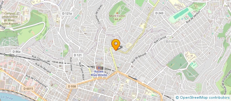 localisation de l'entreprise MONSIEUR VINCENT HEDIN à ROUEN