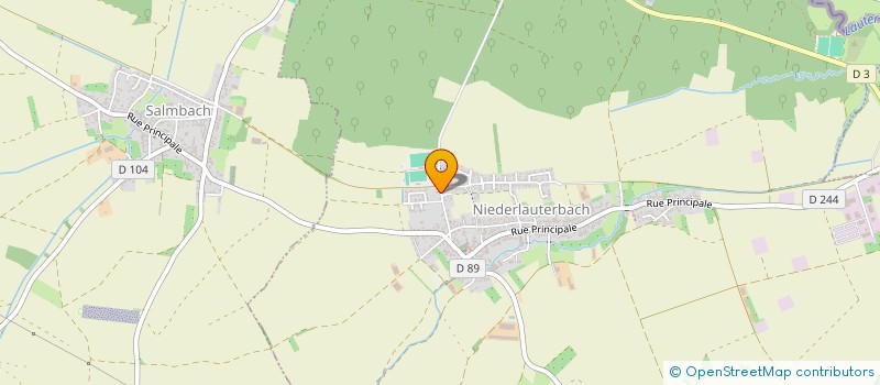 localisation de l'entreprise MONSIEUR VINCENT HEINTZ  NIEDERLAUTERBACH