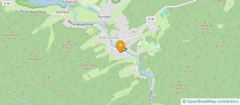 localisation de l'entreprise MONSIEUR VINCENT HEINZE  BAERENTHAL