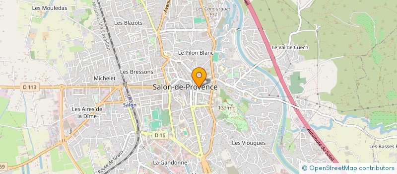 localisation de l'entreprise MONSIEUR VINCENT HELL  SALON-DE-PROVENCE