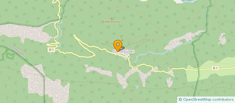 localisation de l'entreprise MONSIEUR VINCENT HELOISE  CONSEGUDES