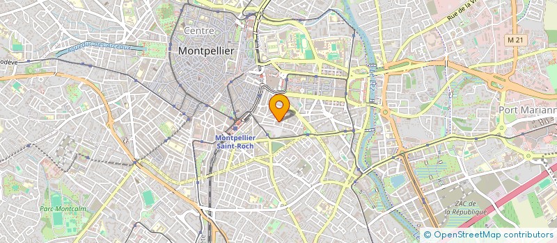 localisation de l'entreprise MONSIEUR VINCENT HENRY à MONTPELLIER