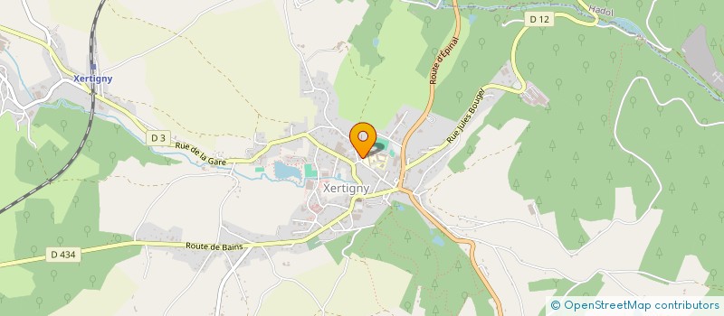 localisation de l'entreprise MONSIEUR VINCENT HERMANN  XERTIGNY