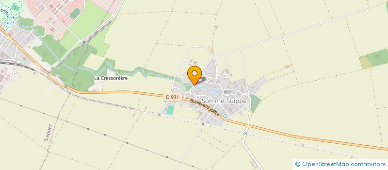 localisation de l'entreprise MONSIEUR VINCENT HERNU  SOMME-SUIPPE