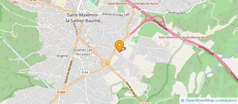 localisation de l'entreprise MONSIEUR VINCENT HEROLD à SAINT-MAXIMIN-LA-SAINTE-BAUME